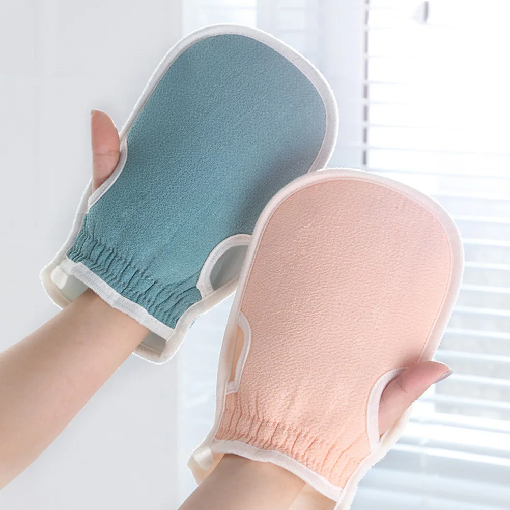 

1Set Bath Scrub Set Exfoliating Gloves Body Rubbing Ball Back Cleaning Strip for Smooth Skin Shower Tools Bathing Accessories