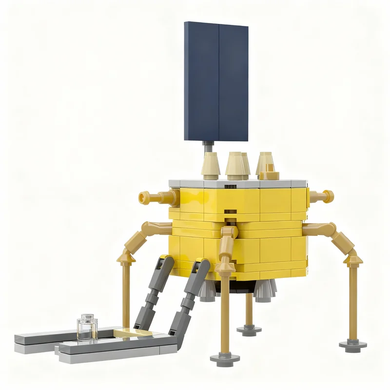 280pcs MOC LUPEX Lunar Lander Rover Space Model Building Blocks Construction Toy Christmas Gifts DIY Creative Idea Education