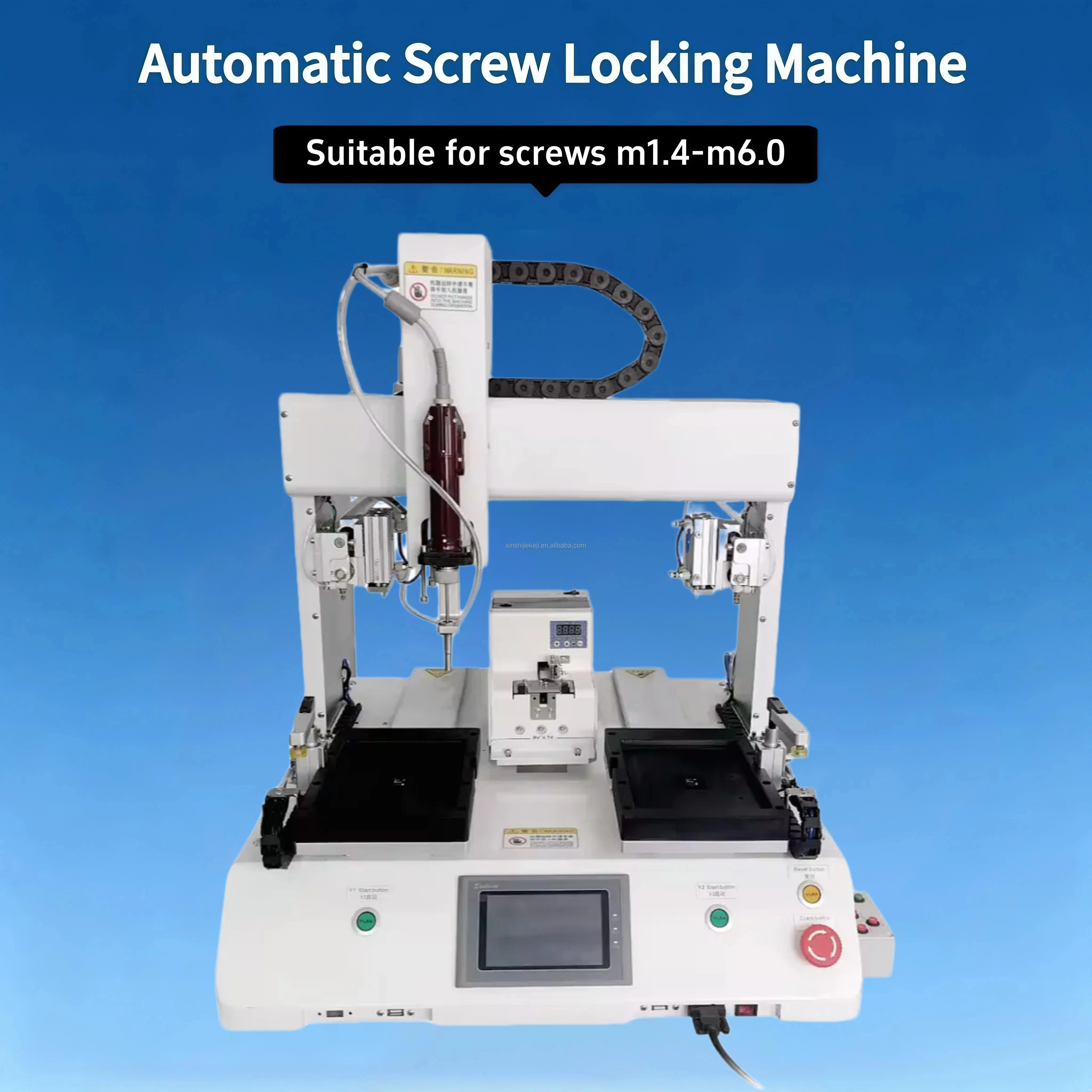 Factory Direct Sale Four-Axis Suction-Type Automatic Screw Locking Machine With CE Certification