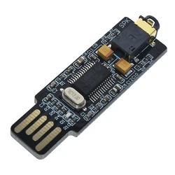 USB Audio Sound Card DAC Decoder Board Mini PCM2704 Drive for PC laptop