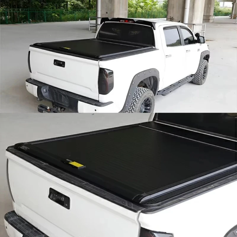 

4x4 Offroad Aluminum Retractable Roller Shutter Tonneau Cover for Tundra