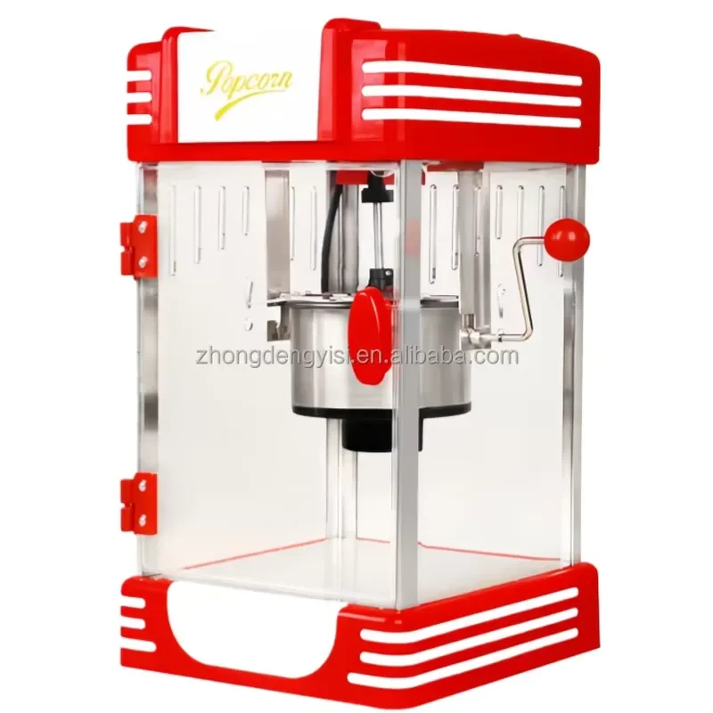 Desktop Electric Automatic Popcorn Making Machine for Commercial and Household Use Professional Popcorn Maker for Snack