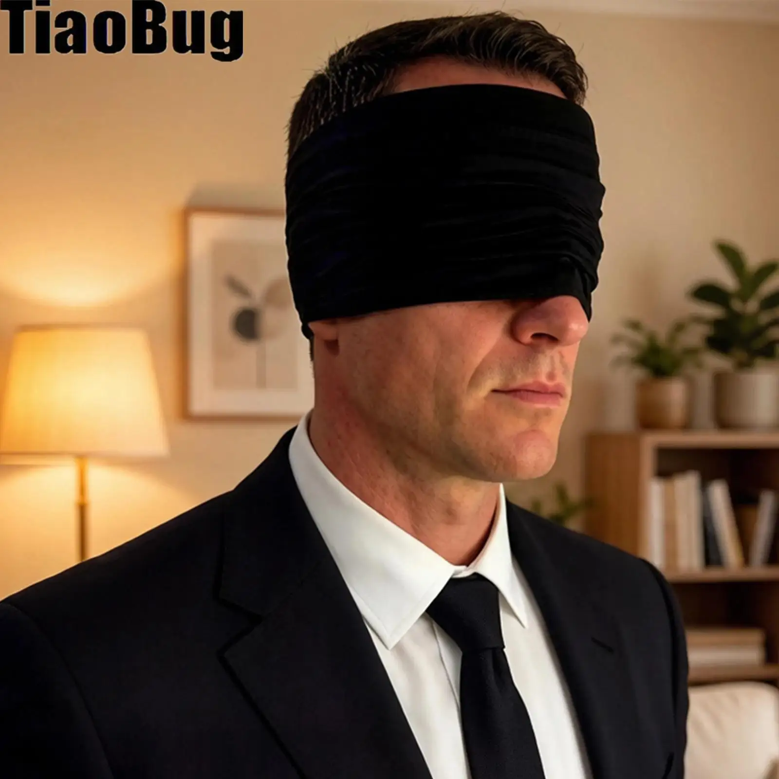

Men Stretch Full-cover Flirting Mask Breathable Head Cover for Adult Use Couple Night Game Lover Dating Time