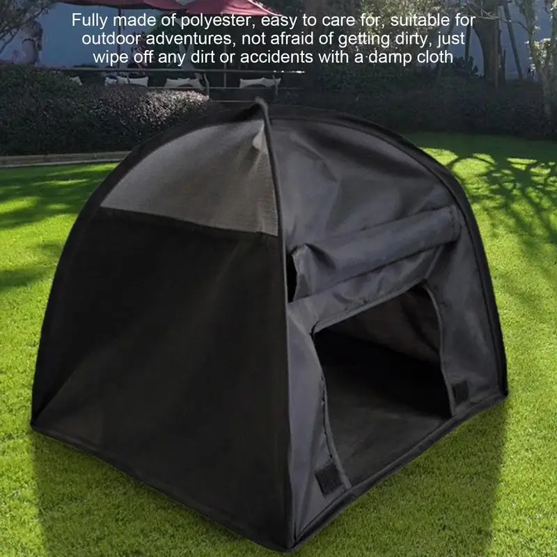 Dog Sun Protection Tent Foldable Cat Tent House Breathable Outdoor Pet House For Comfortable Space Effectively Blocks UV Rays