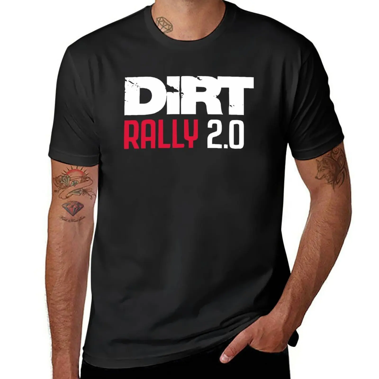 

New Dirt Rally 2.0 T-Shirt tops tees t shirts for men graphic