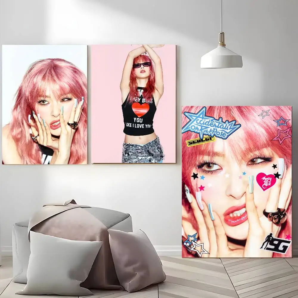 B-Bear S-Seul Gi ملصق فني ذاتي اللصق مقاوم للماء ورق ملصق مقهى بار غرفة النوم جدار ديكور #2