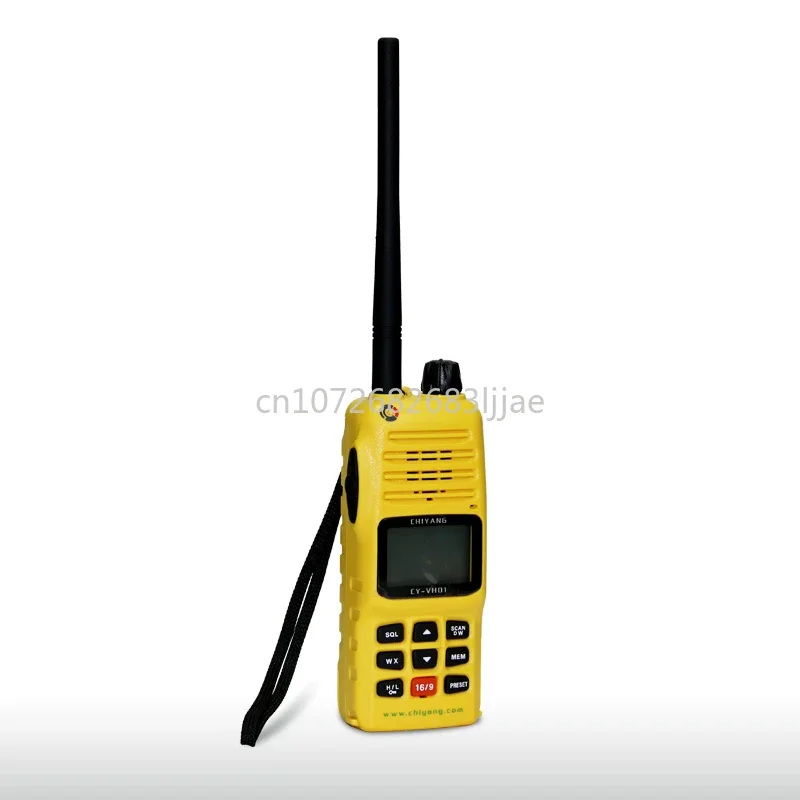 

Marine Chiyang Liferaft Very High Frequency VHF Walkie-Talkie Two-Way Wireless Telephone Ship Inspection CCS Certificate CY-VH01