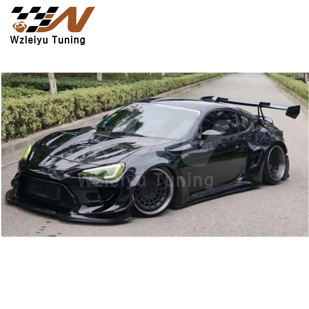 RBT Style Half Carbon Fiber Full Wide Body Kit Fit For GT86 FT86 BRZ 13-21 High Quality Fitment