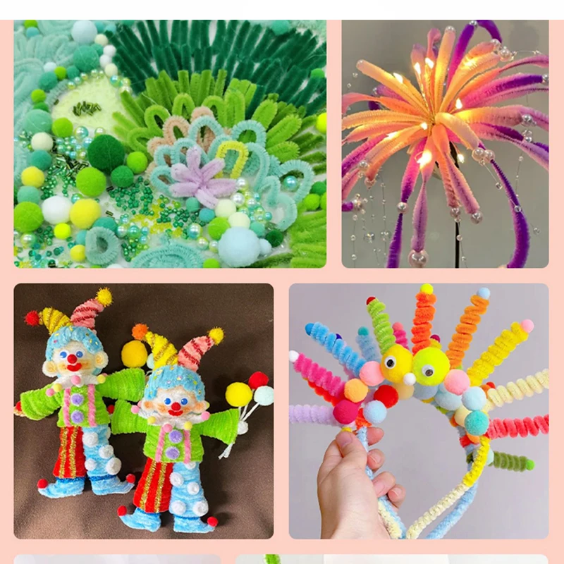 Colorful Chenille Craft Sticks 5