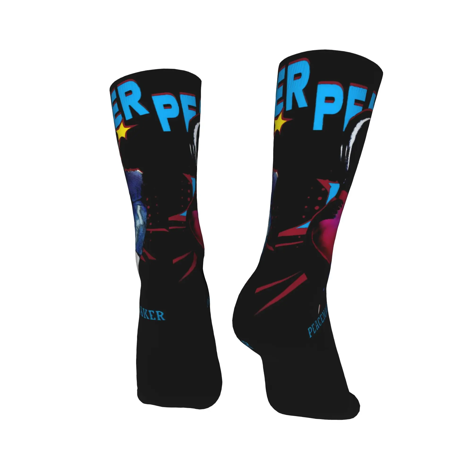  Peacemakers  Socks  Funny Stockings Women Men Comfortable Cycling Socks Spring Pattern Non Slip Socks