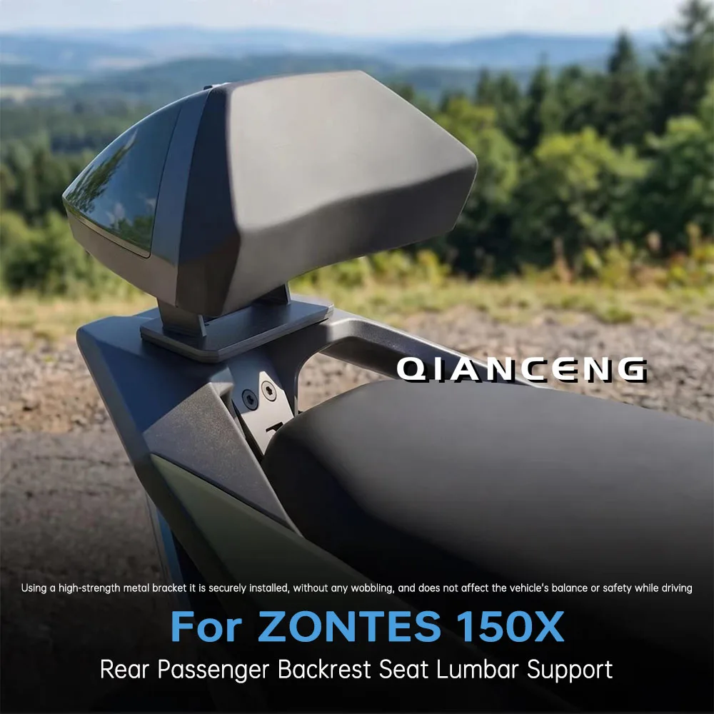 For ZONTES 150X Motorcycle Rear Passenger Backrest Seat Lumbar Support Modification Accessories 150X