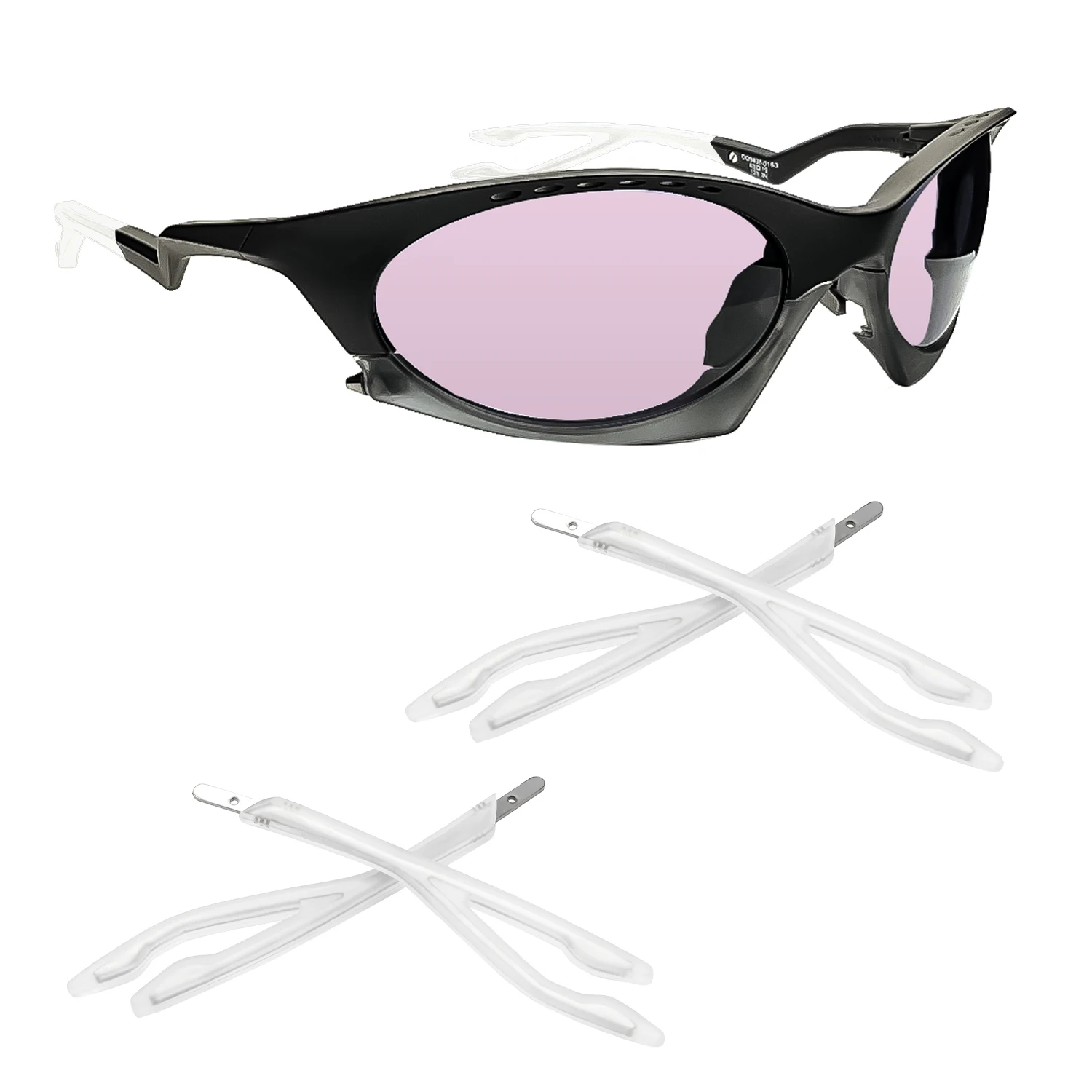 Anti-Slip Replacement Ear Socks Temple Arms for Oakley Plantaris OO9437 Sunglasses - Skin-Friendly Material