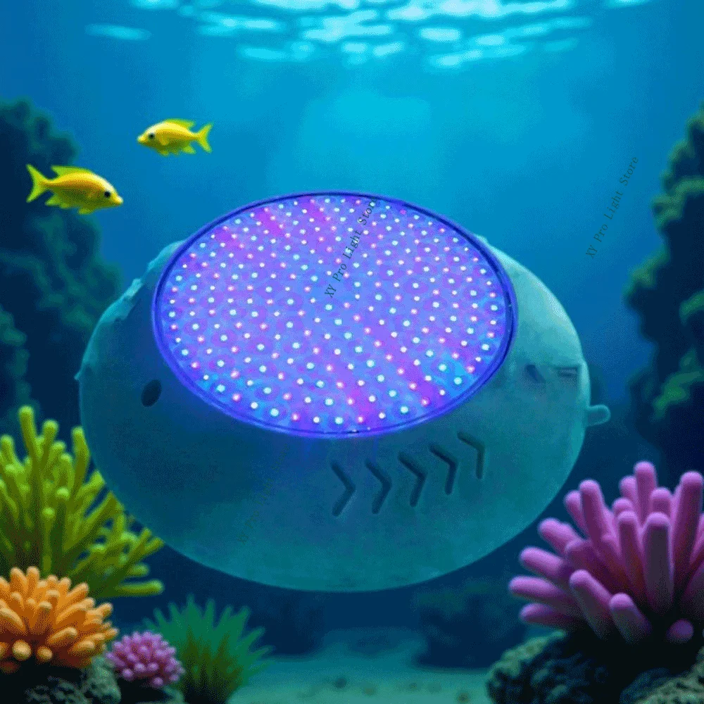 18W RGB LED Swimming Pool Light  AC85-265V DC12V Bluetooth APP Remote Control Outdoor Underwater Lamp Pond Piscina Luz Spotlight