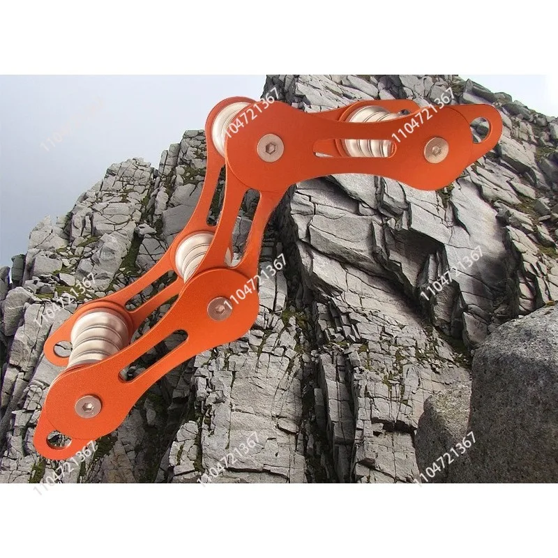 High-altitude Climbing Rope Protector, Wear-resistant Rope Cover Corner Guard, 5kN Load-bearing Safety Rope Equipment