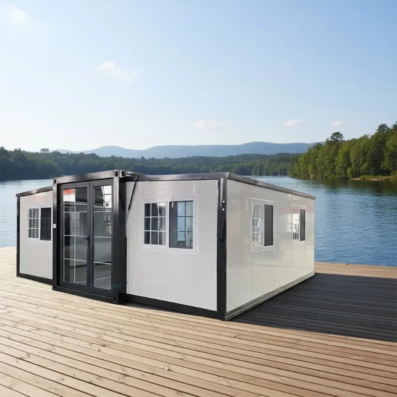 Folding Container House Australia Mobile Home Customize Prefab Expandable Container House Prefabricated Foldable Container House