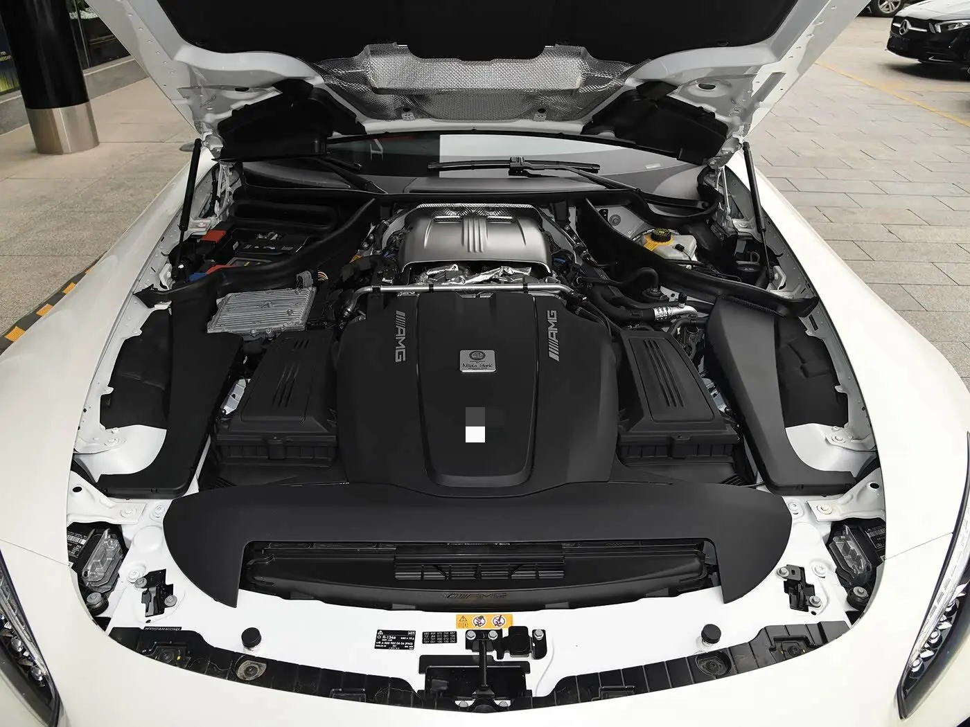 

2PCS Hood Damper For Mercedes-AMG GT GT S/C/R Roadster 2014-2024 Front Bonnet Gas Struts Lift Support Shock Absorber Piston Rods