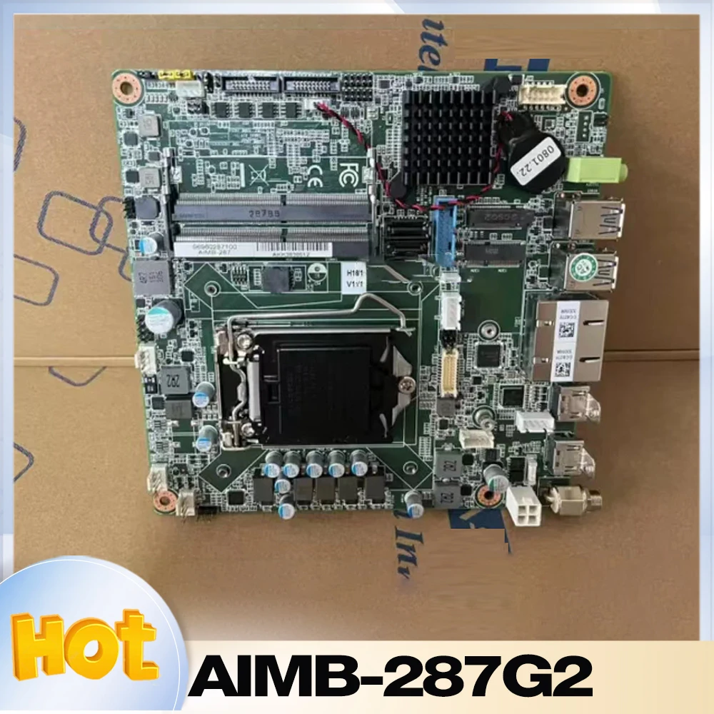 

AIMB-287 For Advantech Mini-ITX Industrial small motherboard AIMB-287G2-00A1E 10gen processor supports dual display AIMB-287G2