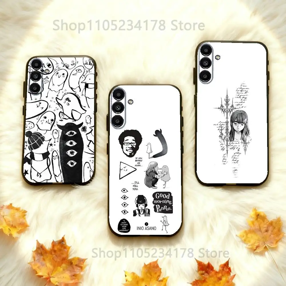 

Goodnight Oyasumi Punpun Phone Case Silicone Soft For Samsung Galaxy A73,31,32,72,41,53,52,71,22,5G,Note,J7,8,9