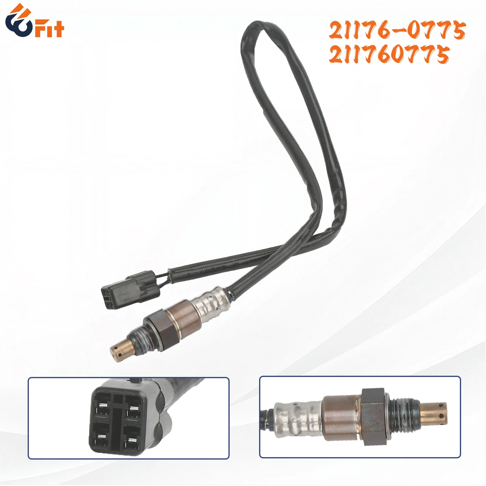 

21176-0775 211760775 Oxygen O2 Sensor Fit For KAWASAKI Vulcan S EN650 2015-2022 Compatible For Versys 650 KLE650 2015-2020