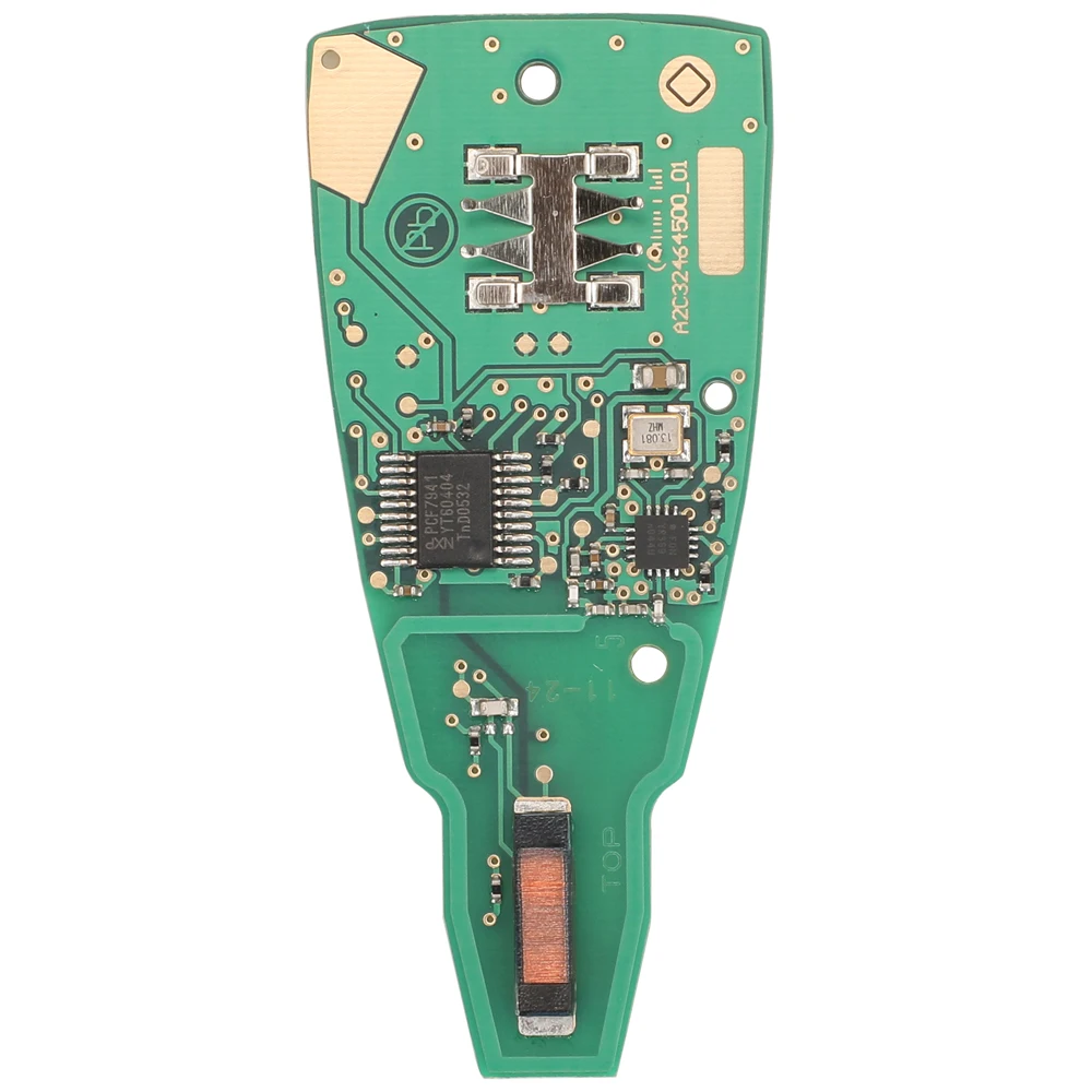 jingyuqin M3N 32297100 Funkschlüssel für Dodge Dart 2012 2013 2014 2015 2016 2017 433 MHz ID46 PCF7941 Autoschlüsselanhänger 56046773 AA
