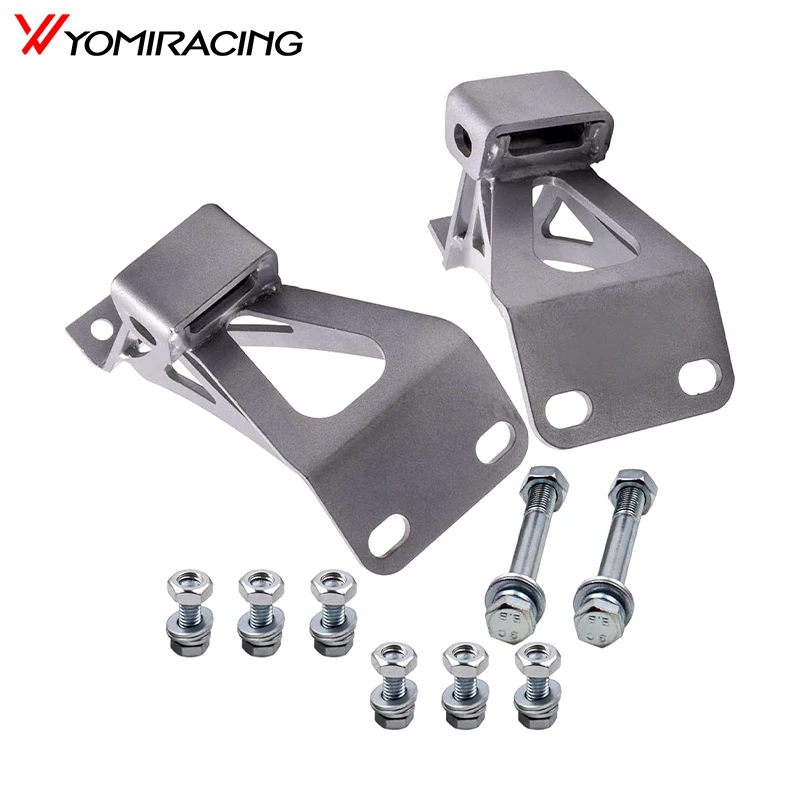 

6372MP-SM Engine Sheet Metal Mounts Brackets With Mounting Bolts for Chevy C10 for GMC Truck Small Block V8 1963-1972