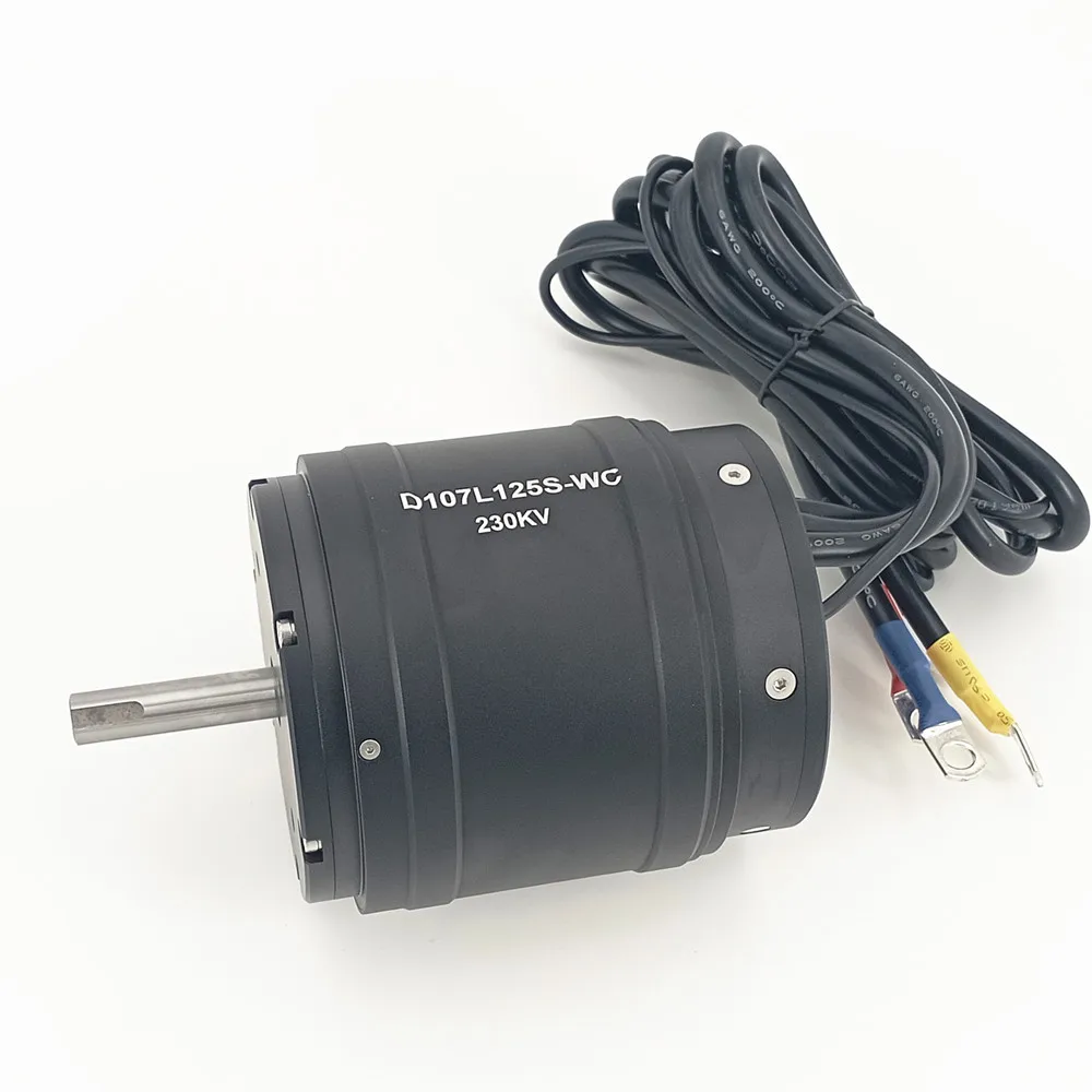 

Reacher Tech D107L125s с водяным охлаждением 12n10p дизайн 20 нм высокий крутящий момент 12 кВт электрический двигатель постоянного тока для мотоцикла с датчиком Холла