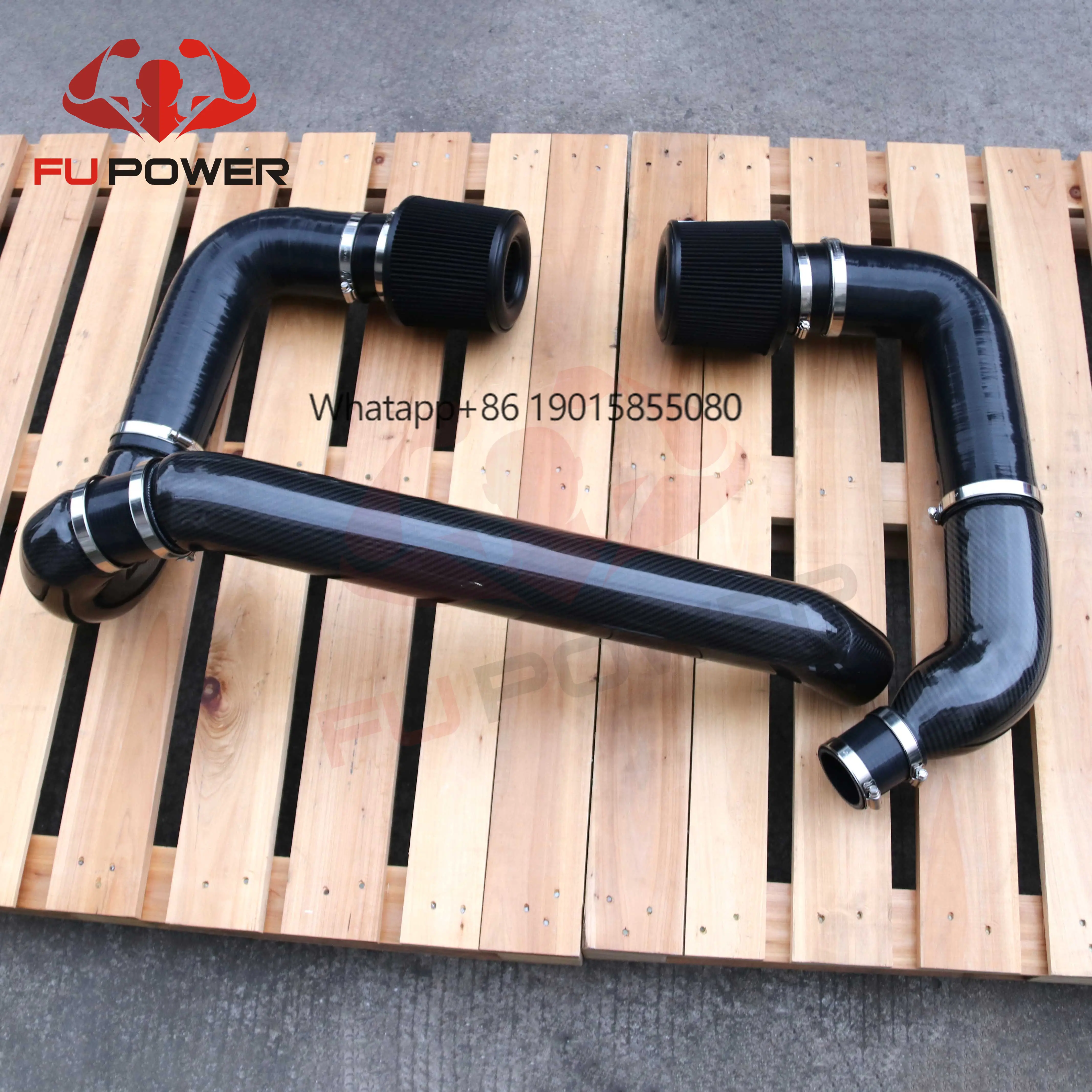 

S58 High Quality Dry CARBON FIBER Front Mount air Intakes F97 X3M F98 X4M 2019