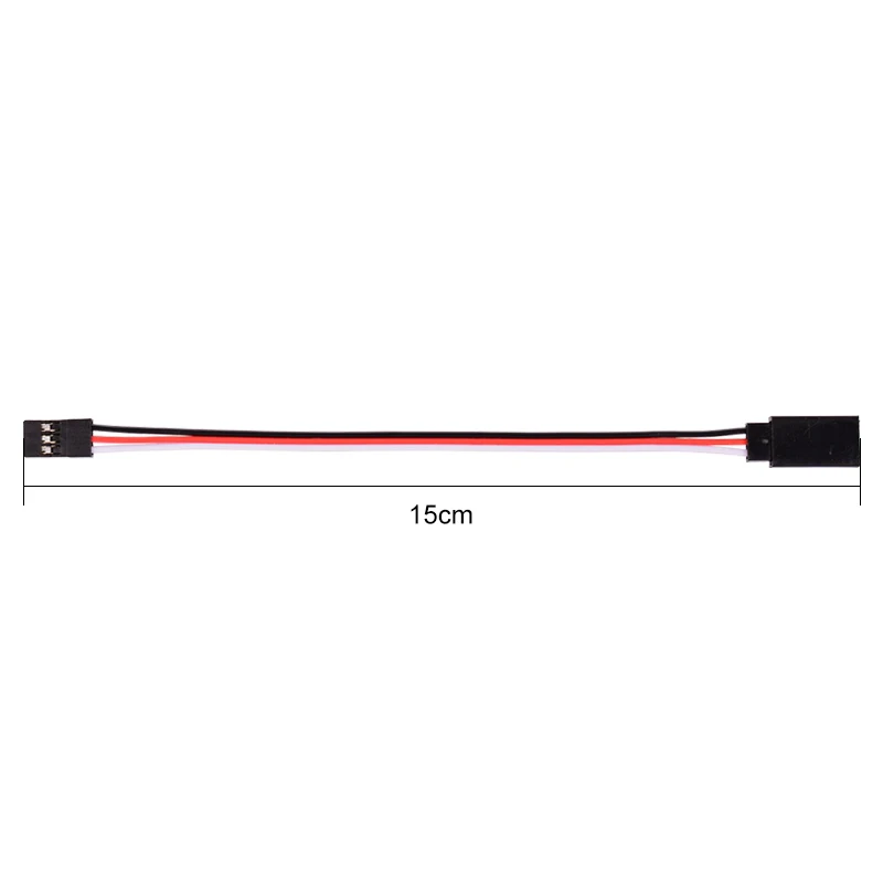 10Pcs 150mm 15cm Servo Extension Lead Wire Cable For RC Futaba JR Male to Female 15cm Wire Connector