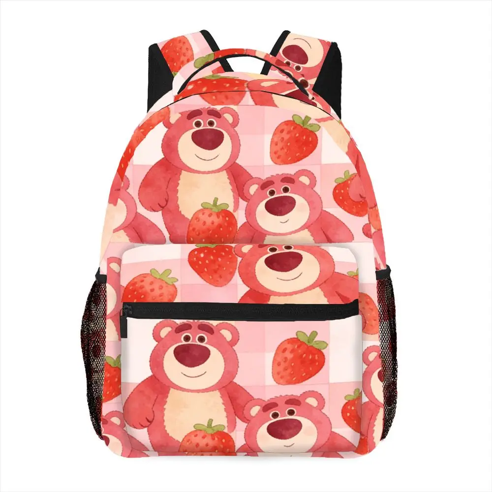 

Рюкзак для компьютера Disney Toy Story Strawberry Bear, 1 шт., модный и простой, унисекс, большой вместимости, высококачественный подарок