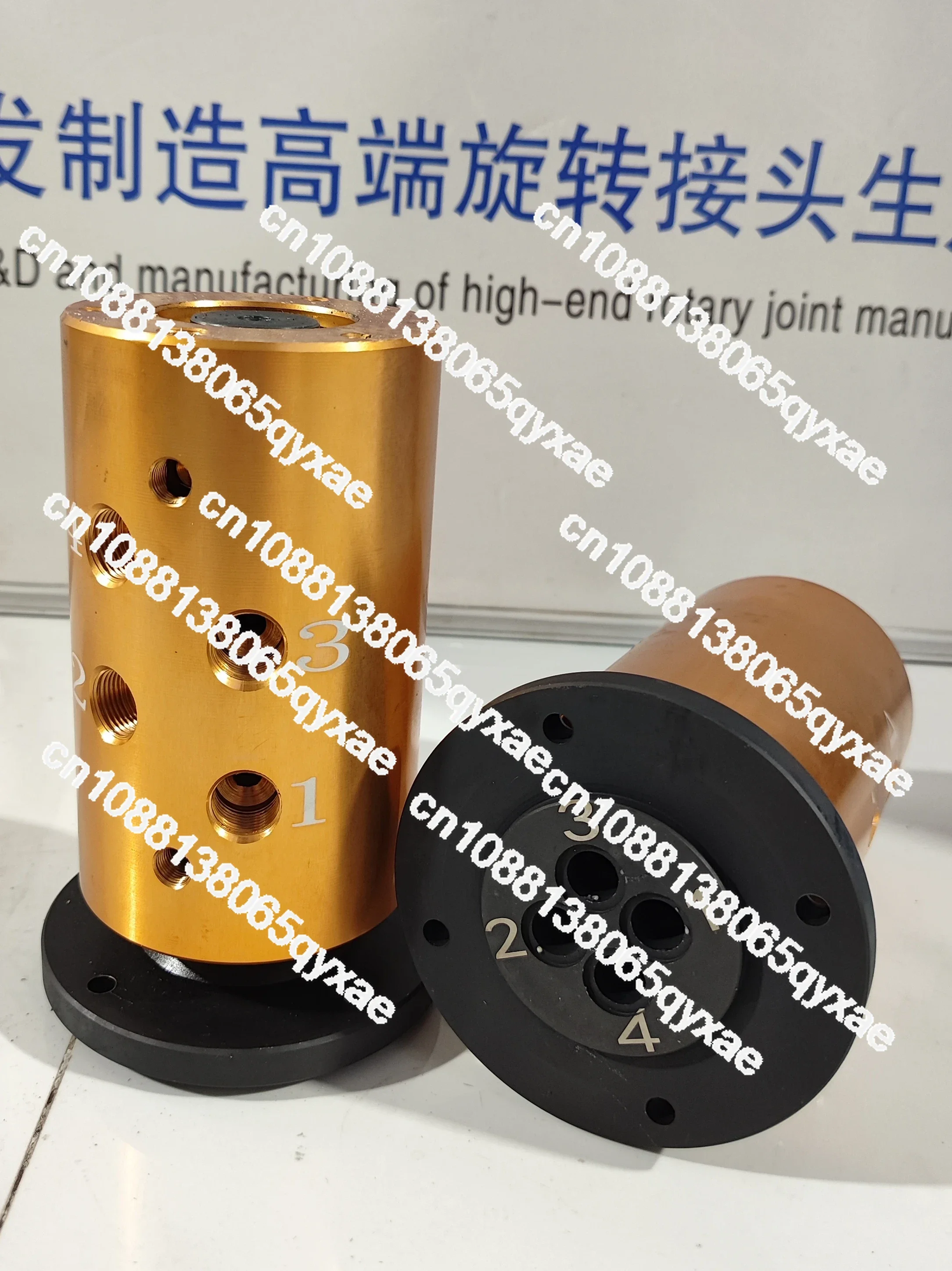 Multi-channel rotary joint Center oil circuit oil separator Hydraulic cylinder rotary joint Construction machinery oil separatio