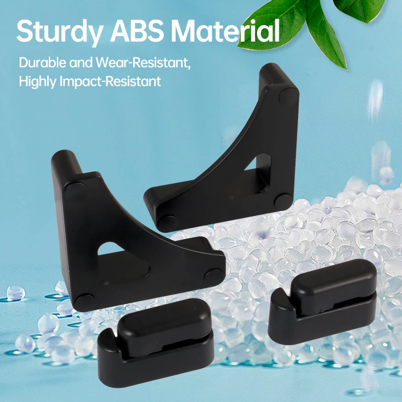 RV Table Folding Latch Lock Kit Camper Caravan Table Fixing Bracket ABS Table Support Holder for Motorhome