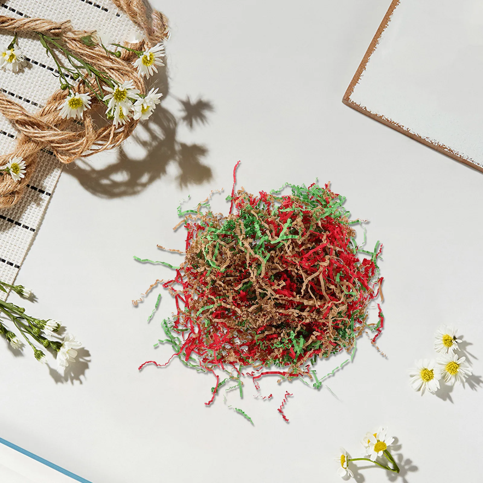Crinkle Paper Raffia Mixed Col - Wedding Hampers 评论和价格