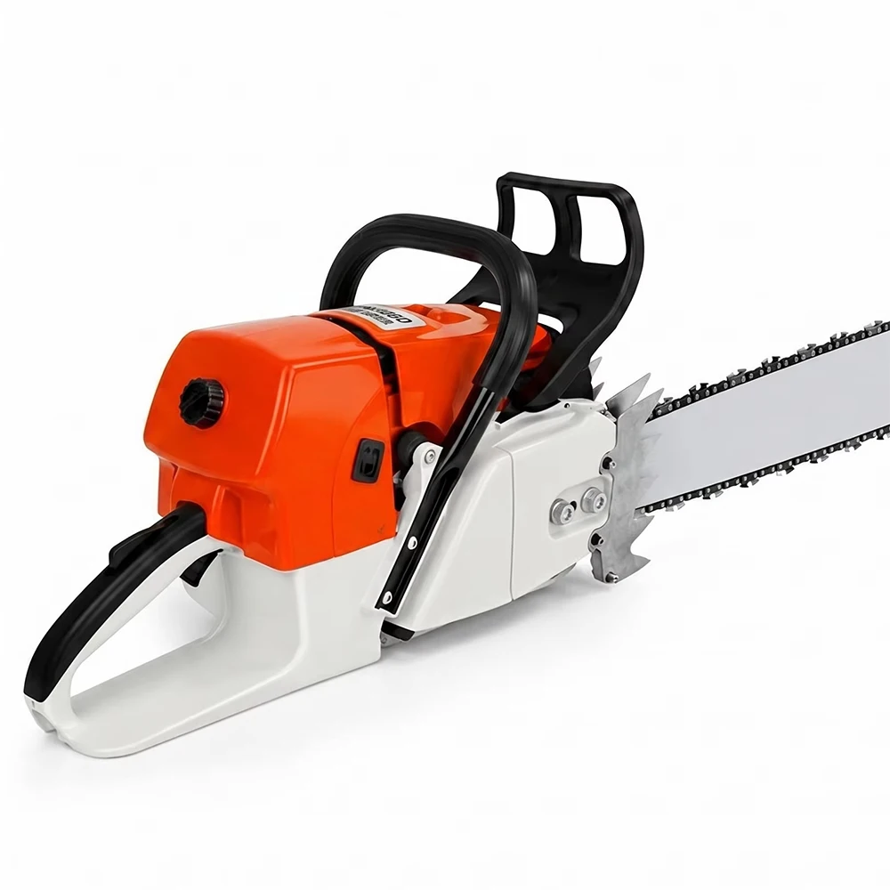 Heavy Duty 92cc Chainsaw MS660 Professional Logging Saw for Large Diameter Timber