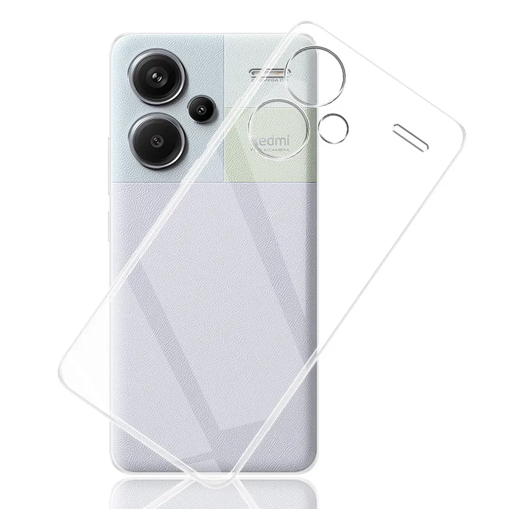 For Redmi Note 13 Pro+ Plus Case Clear Silicon Soft TPU Back Cover For Redmi Note 13 Pro Phone Case For Redmi Note 13 5G Fundas