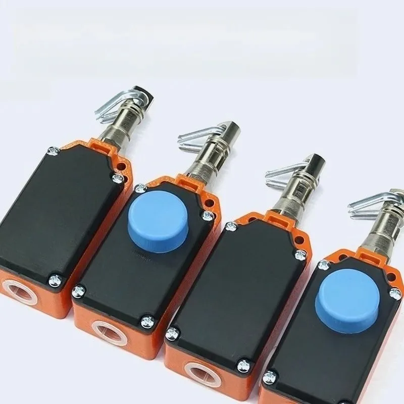 600V 10A  Manual/Automatic Cable Travel Limit Switch ZS-7110-1SVD ZS-7120-VD Safety Emergency Stop Switch Pulling Rope Switch