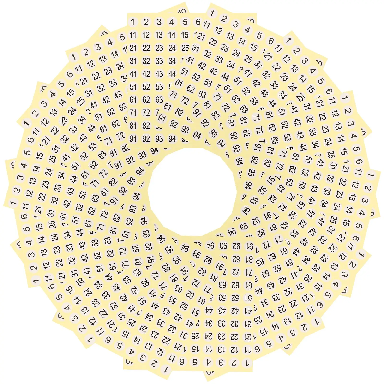 

Copper Plate Classification Number Stickers Labels Stickers Self Adhesive Small Size Labels for Classroom Office Storage