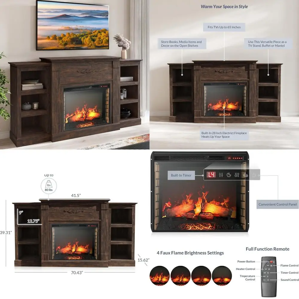 70 Electric Firepla… - image