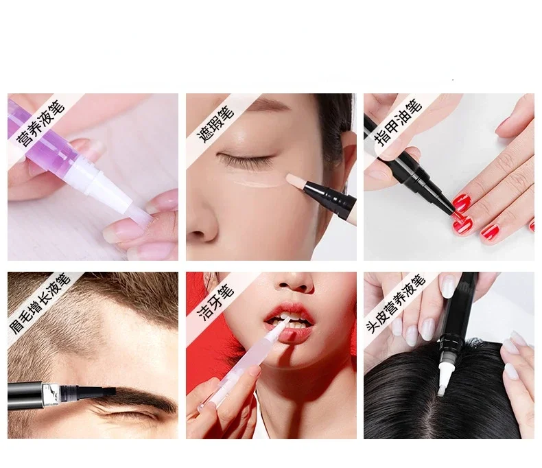 空のツイストペンネイルオイルキューティクルリバイタライザーネイルアートトリートメントマニキュア軟化ペンツールネイルキューティクルオイルペン1/2/3/5個