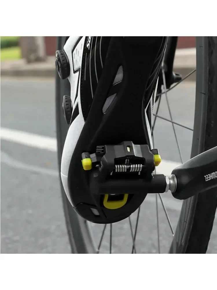 AliExpress NONE Road Bike Pedal Nylon Bicycle Locking Pedals Cycling Bearing Cleats Clipless Pedal for SPD SL System with Locking Plate