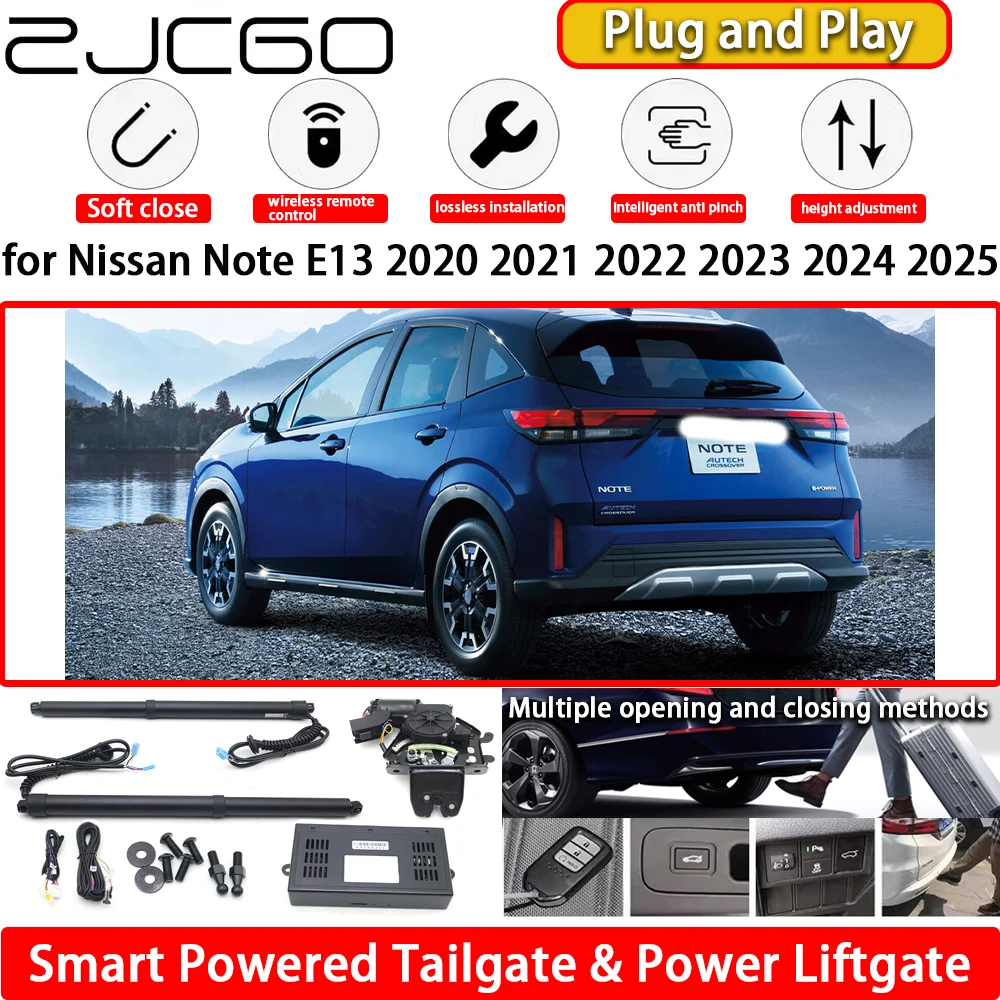 for Nissan Note E13 2020 2021 2022 2023 2024 2025 Automatic Electric Powered Tailgate Power Liftgate Tail Gate Lift Kit System