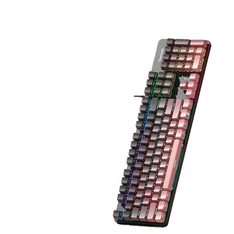 

Клавиатура, проводная механическая клавиатура, игровая клавиатура с боковой гравировкой для приема нот.