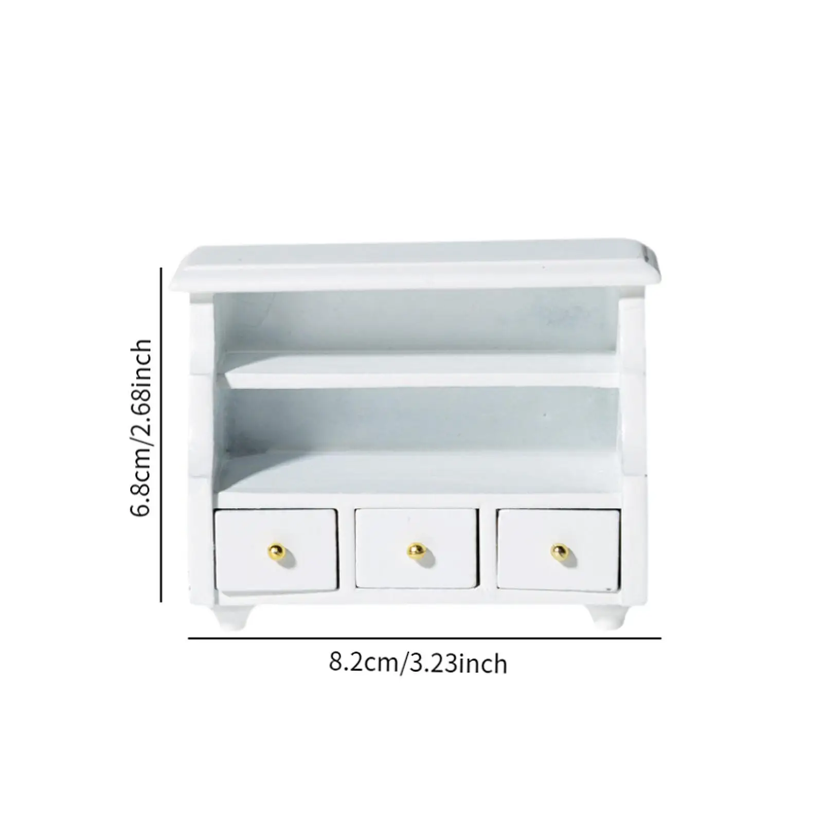 1/12 modelo de móveis para casa de bonecas, decoração de simulação, mini modelo de armário para crianças, presente de feriado