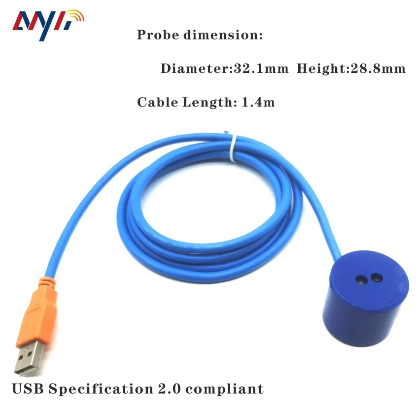 Cabeça de leitura Kwh-infravermelho, sonda iec1107, cp2102, usb para interface óptica, ir, adaptador magnético, energia sts, iec62056