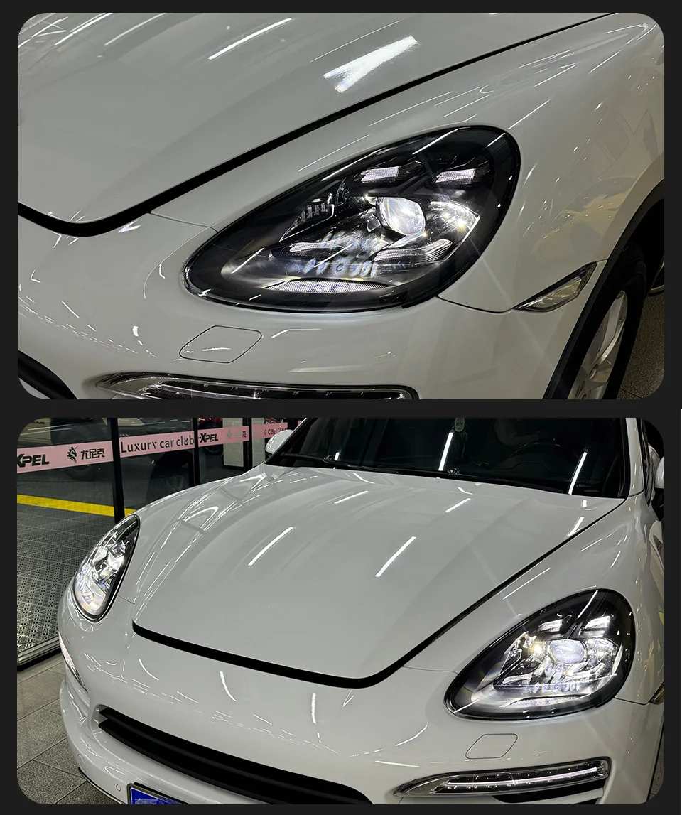 Headlights LED Head Lamps For Porsche Cayenne 958.1 958.2 2011-2018 Upgrade 2020 Matrix