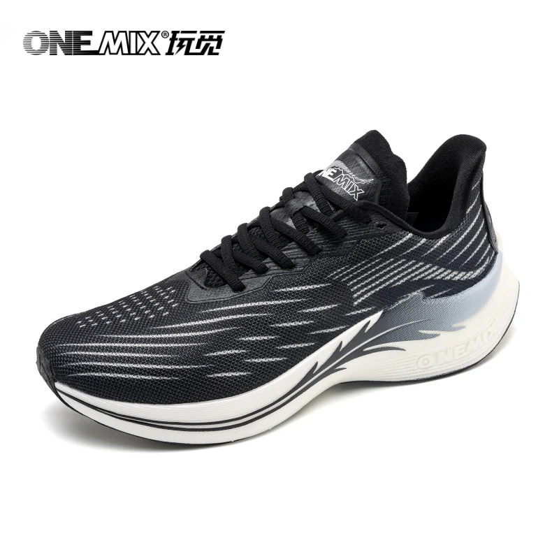 ONEMIX 2024 New Style Men Running Shoes Breathable Mesh Sport Shoes Casual Soft Outdoor Male Walking Sneakers Jogging Shoe