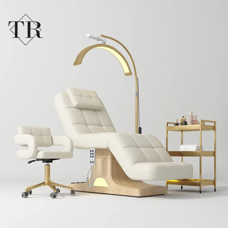 Massage Table & Bed,Turri Cosmetic Table Beauty Esthetician Bed Furniture Chair Beauty Salon Spa Stretcher Beauty Table