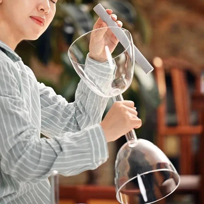 Double Headed Crystal Singing Bowl 6 Inch Transparent Sound Bowl Meditation Singing Bowls Customizable C/D/E/F/G/A/B Sound Bowls
