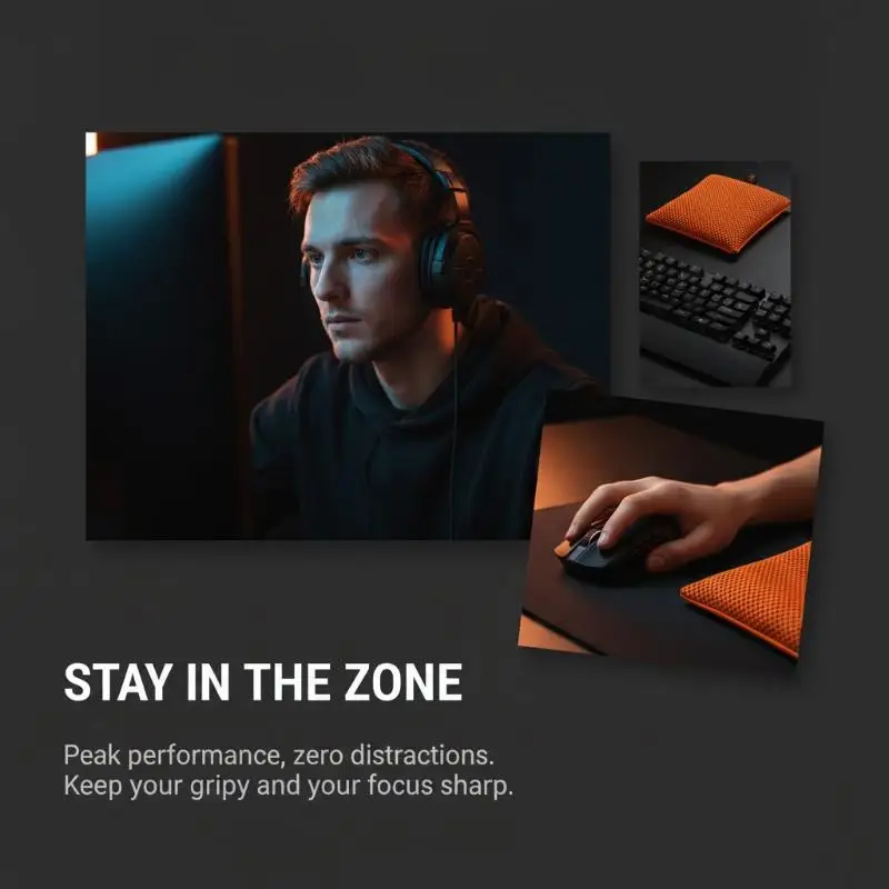 1Pcs Professional Gaming Sweat Proof Pouch Player Same Style Stress Relief Bag for Birthday Gift Daily Use