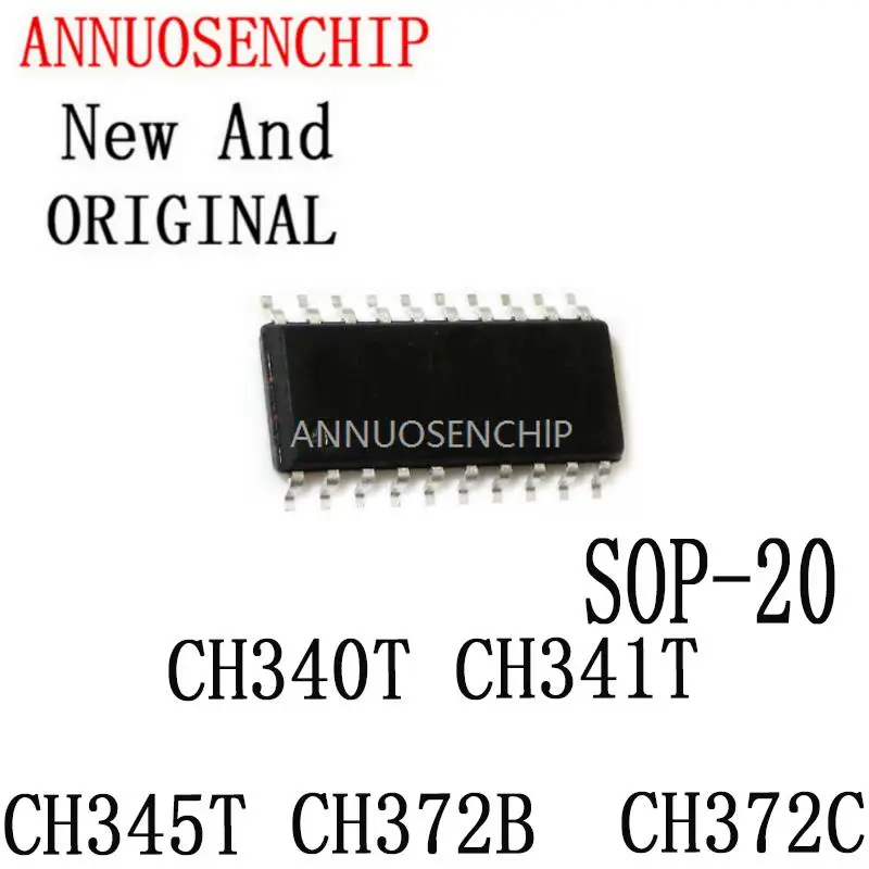 10PCS New And Original SSOP CH341 SSOP-20 chip New spot CH340T CH341T CH345T CH372B  CH372C