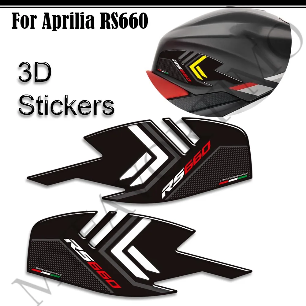 

For Motorcycle Tank Pad Side Grips Gas Fuel Oil Kit Knee Stickers Decals Protector